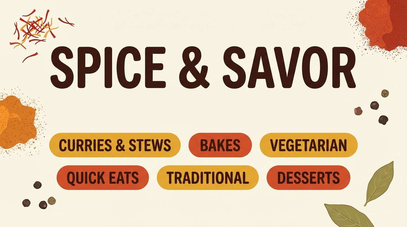 spice toned blog header