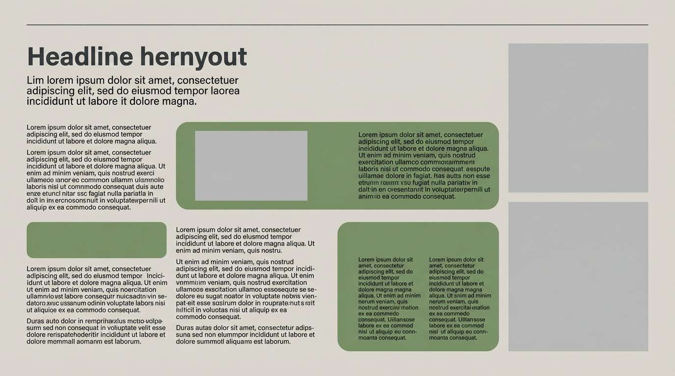 mossy editorial layout
