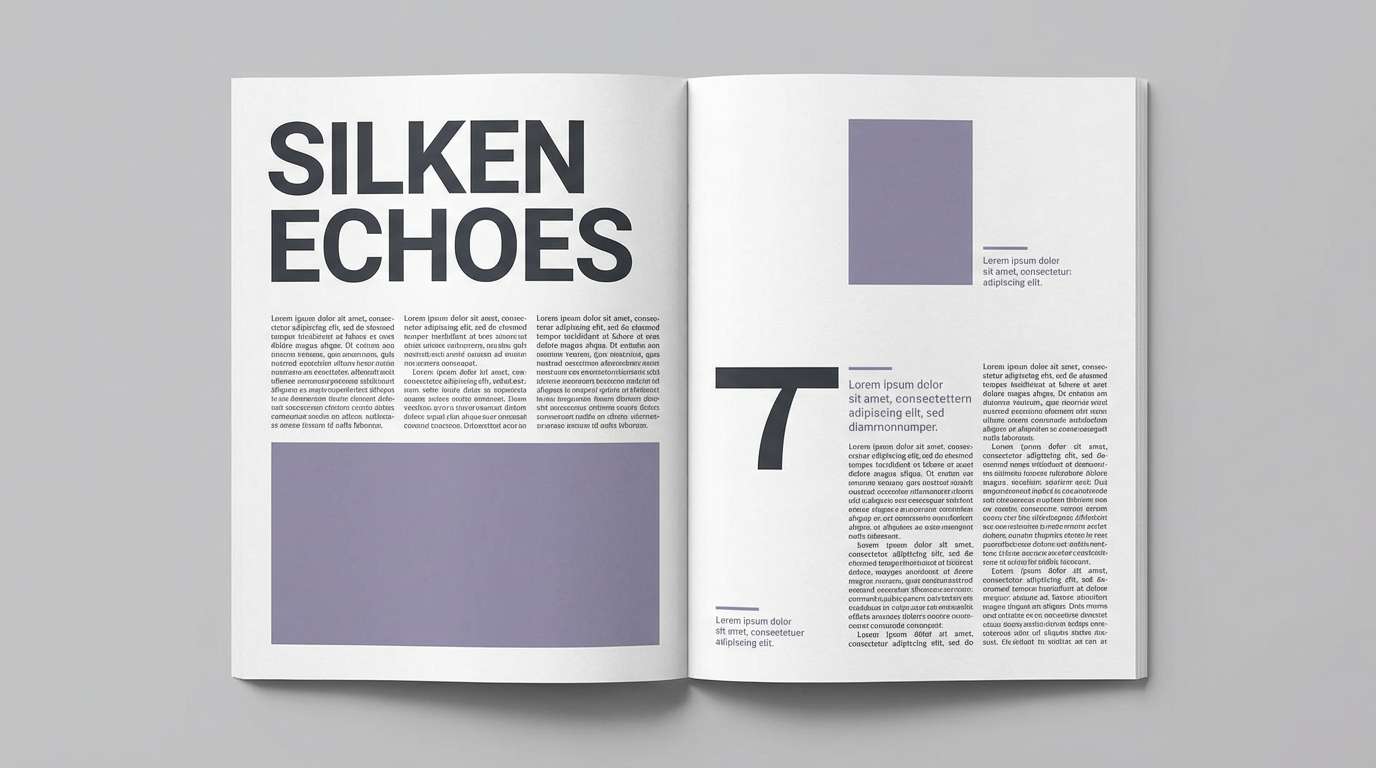 editorial spread layout