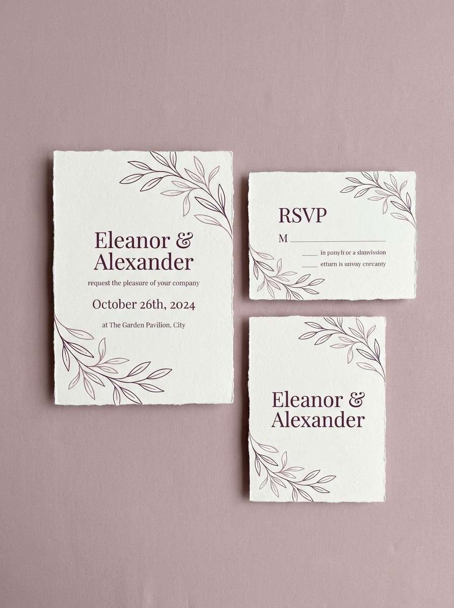 wedding invitation design