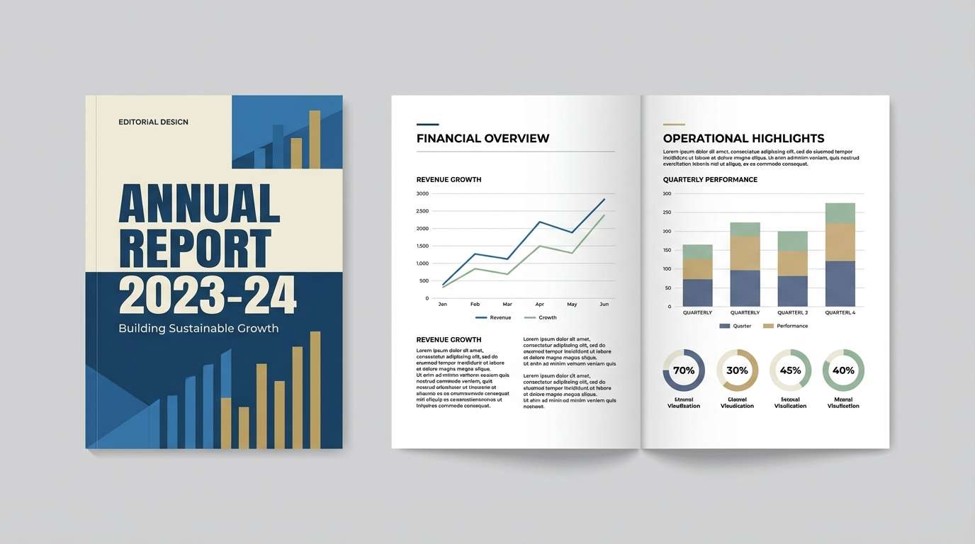 eco annual report layout