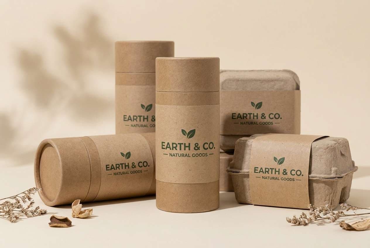 eco packaging shot