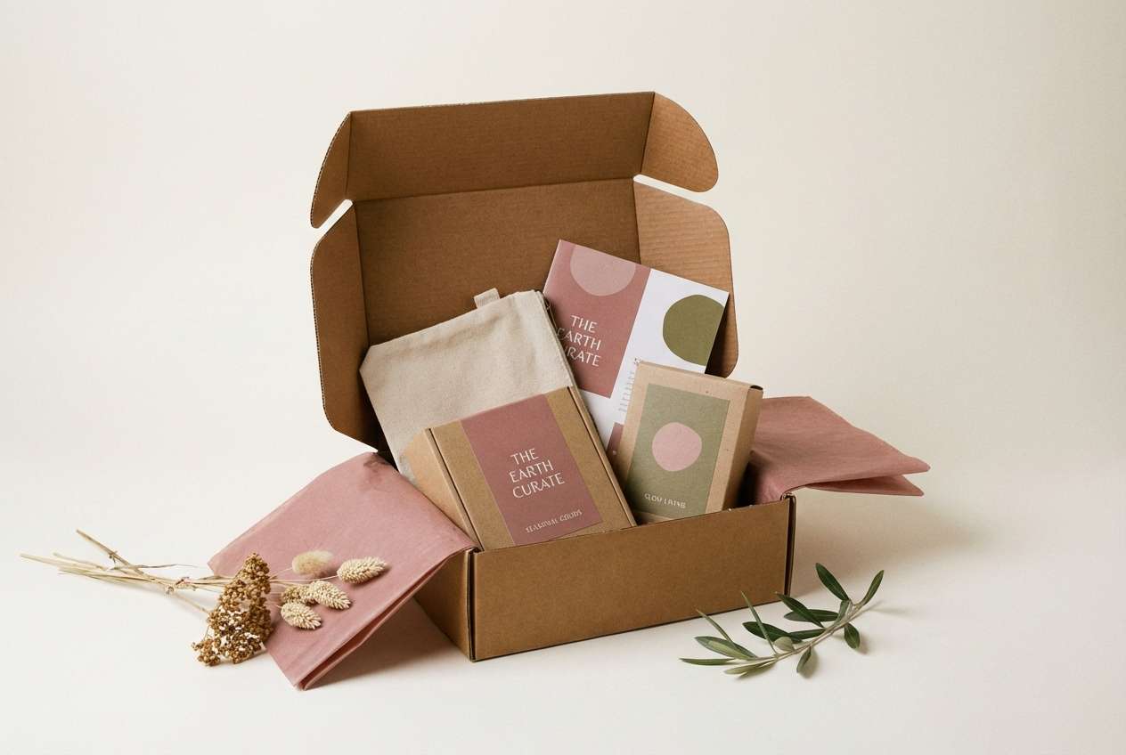 subscription box packaging shot