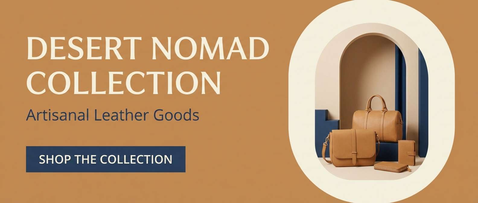 ecommerce hero banner layout