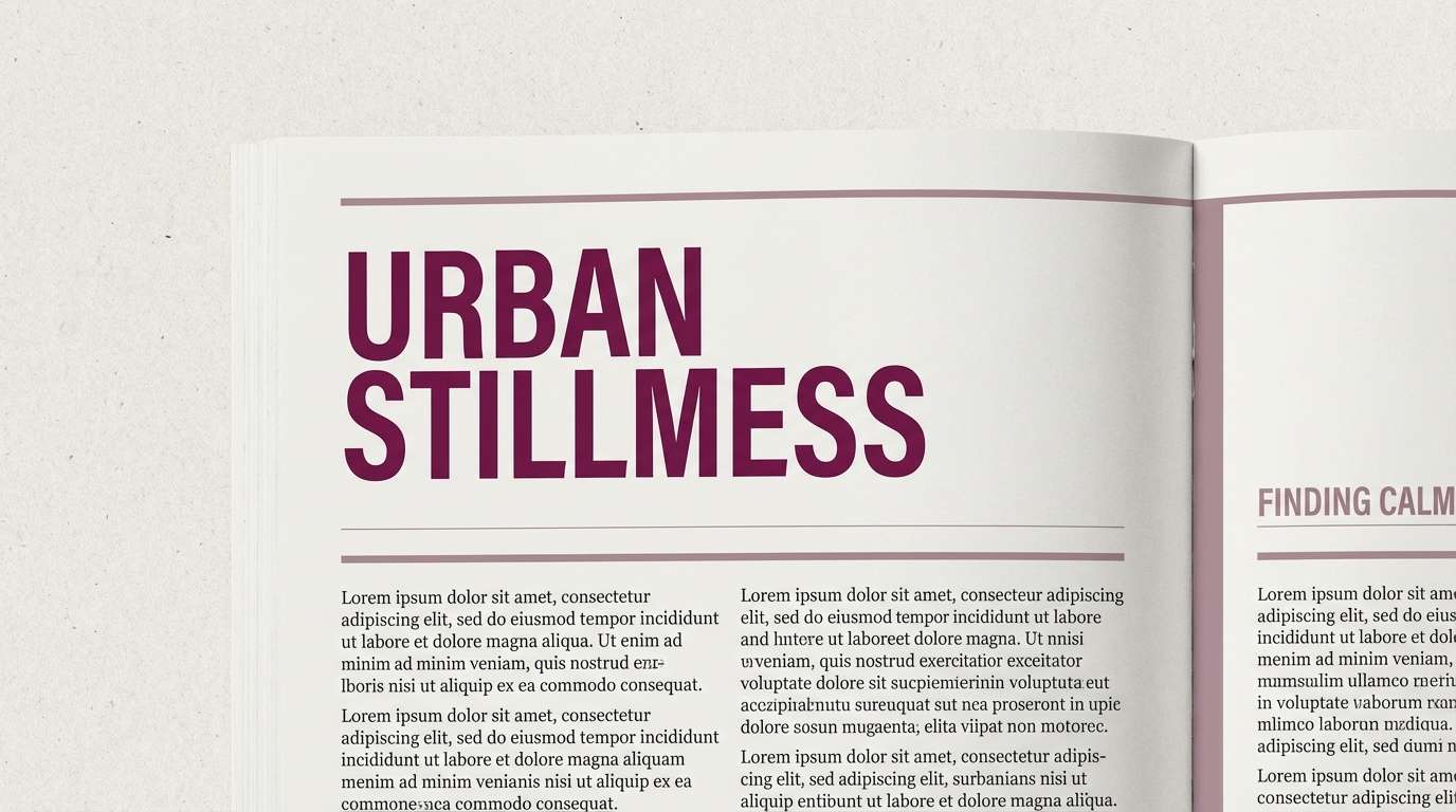 editorial article layout