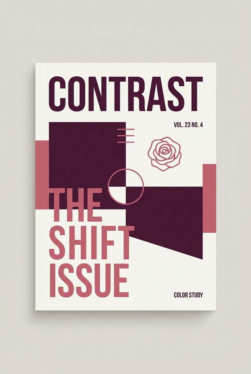 editorial cover layout