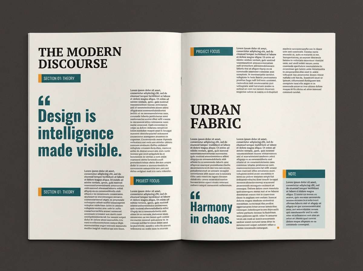 editorial magazine layout