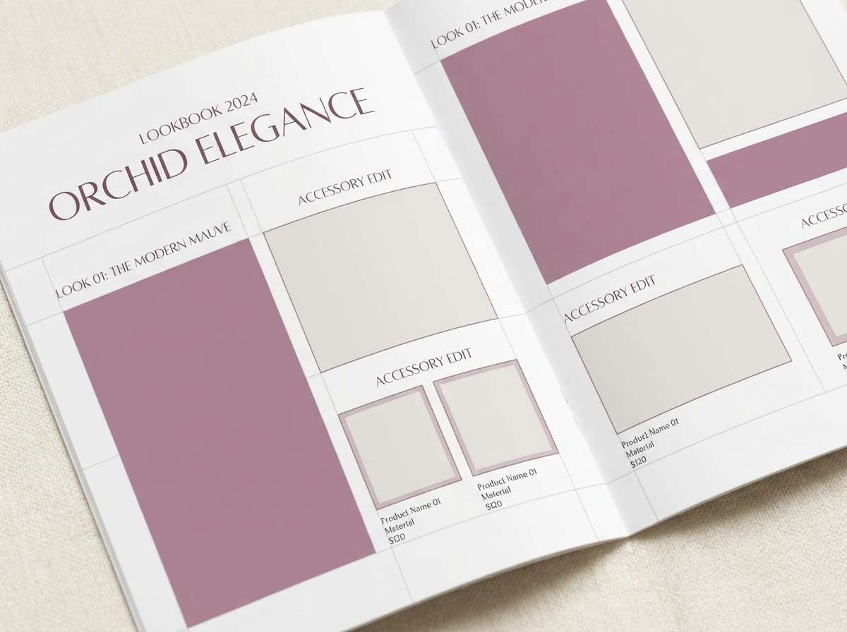 orchid lookbook layout