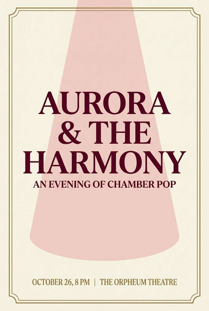 opera concert poster