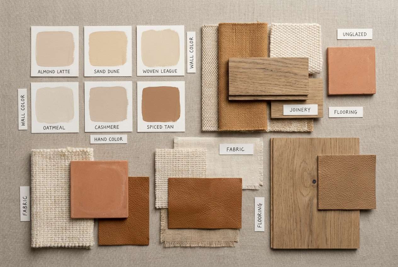 interior paint mood board