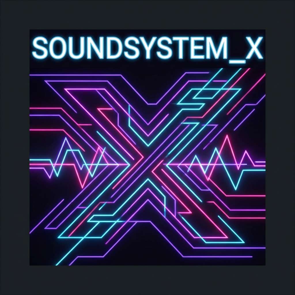 club cover art in neon purple