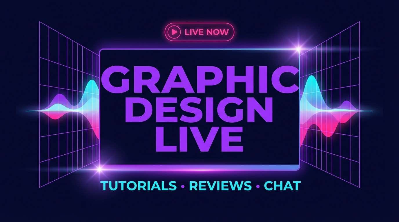 retro thumbnail with purple glow