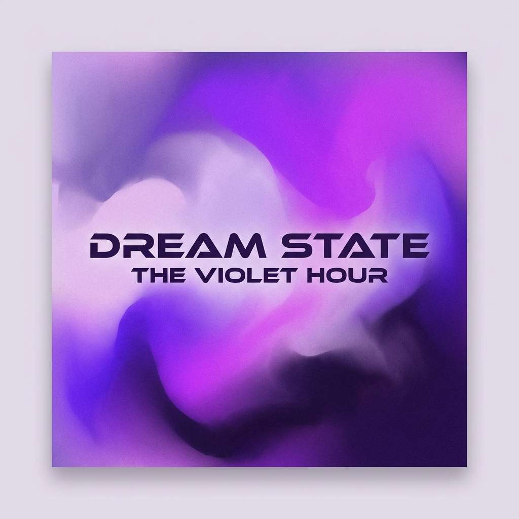 dreamy purple album cover