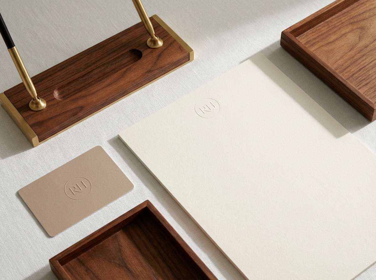 rosewood hotel stationery set