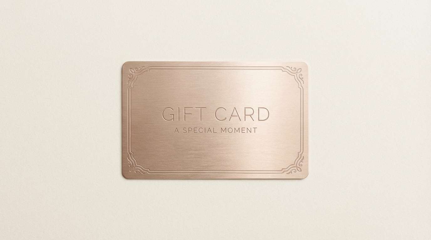 elegant gift card