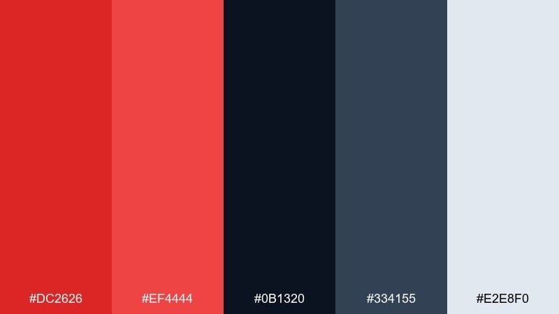 ember & ink lust color palette with hex codes