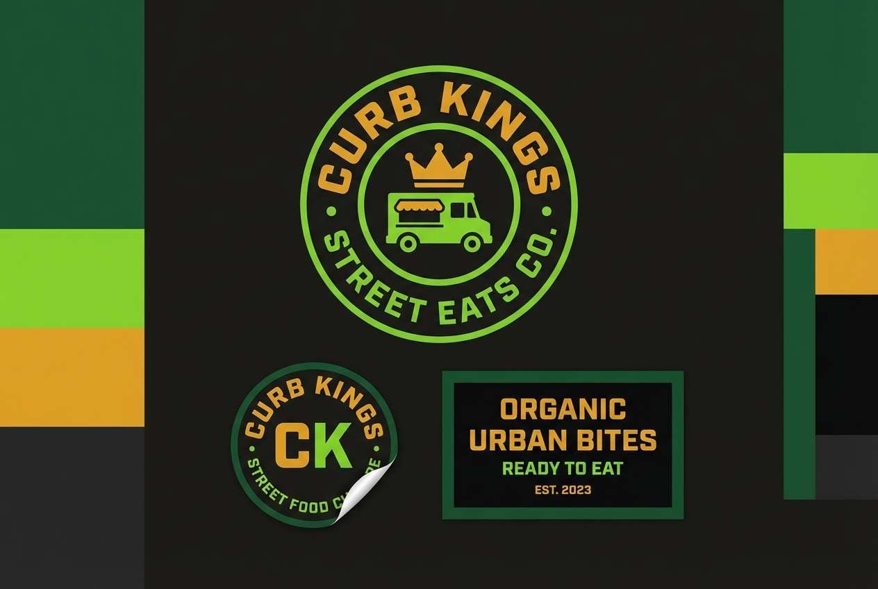 street food brand colors