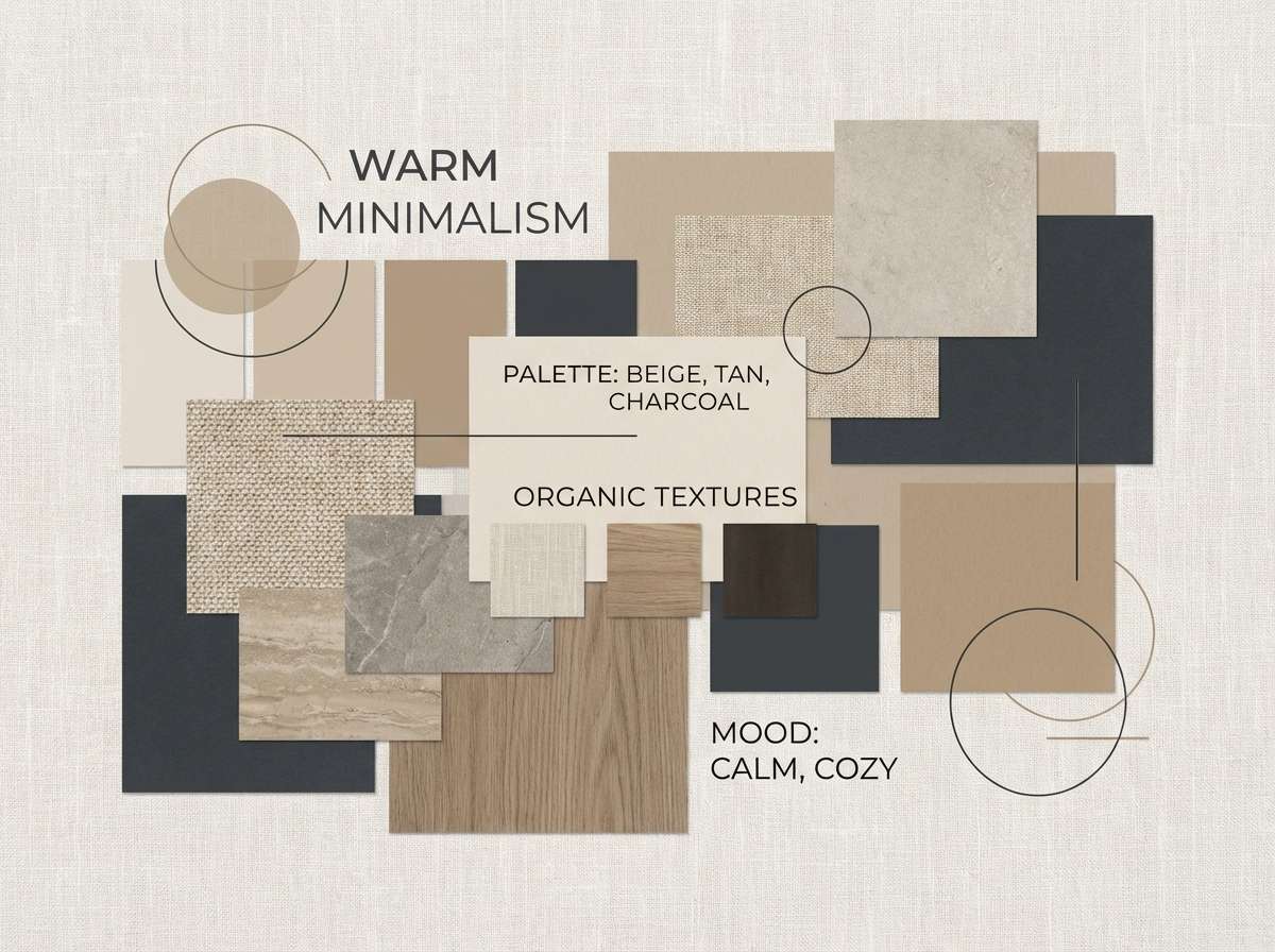 neutral cottage mood board