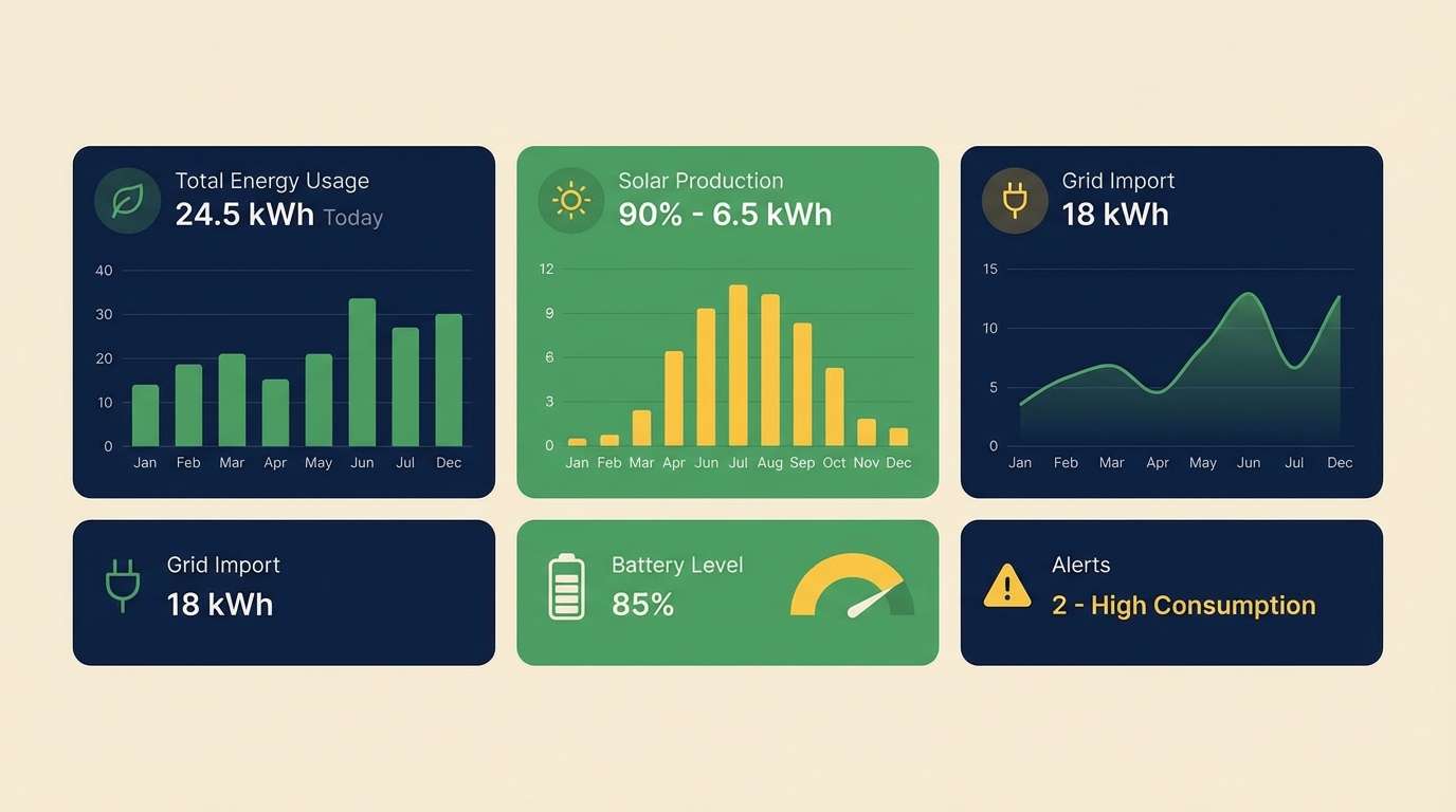 energy dashboard ui
