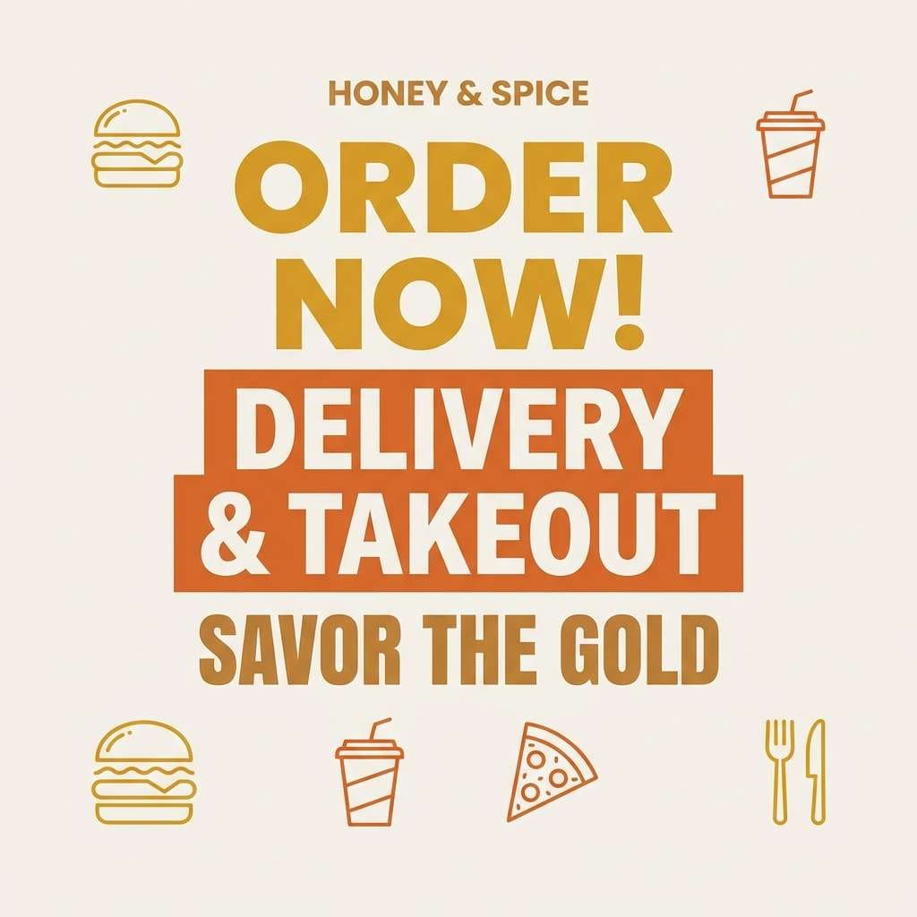 warm restaurant promo post