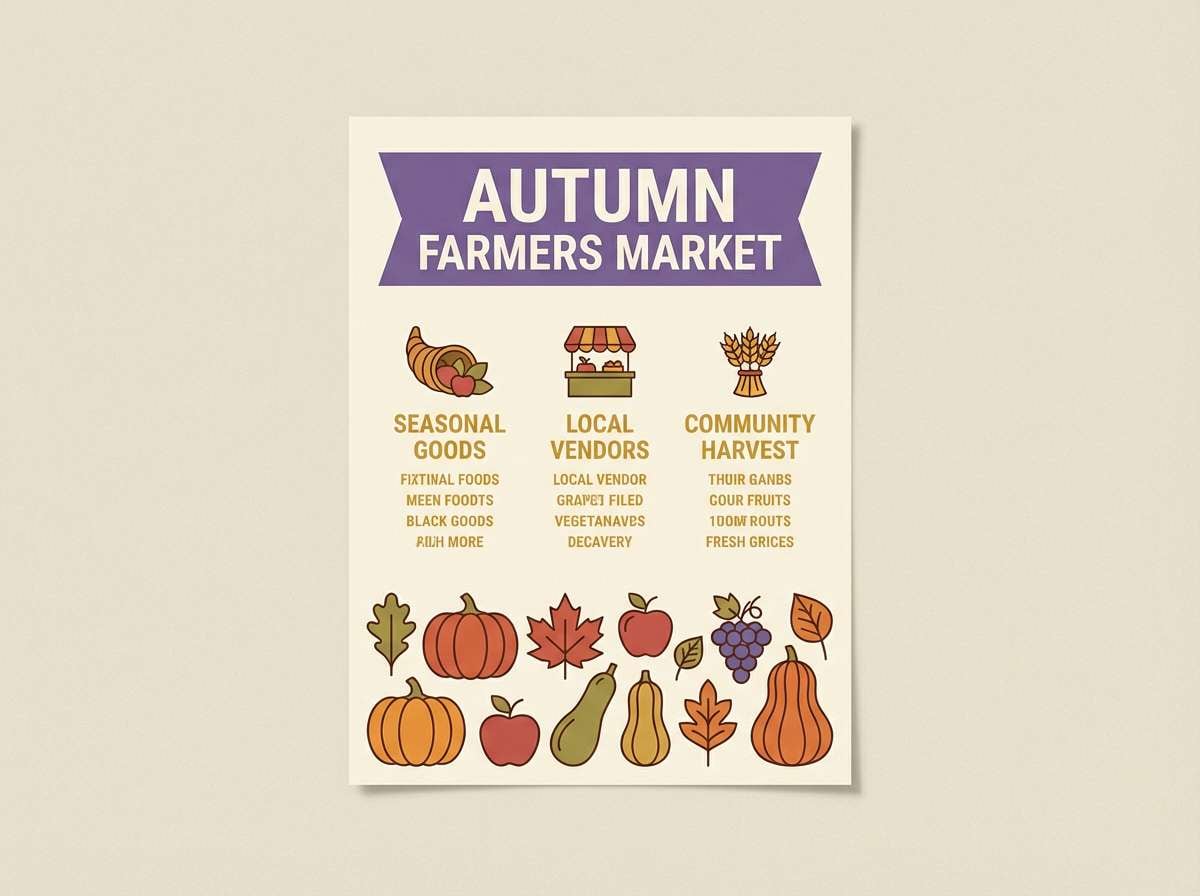 fall market flyer