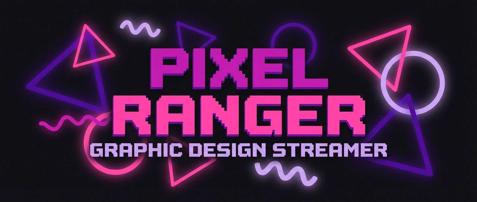 retro streamer banner