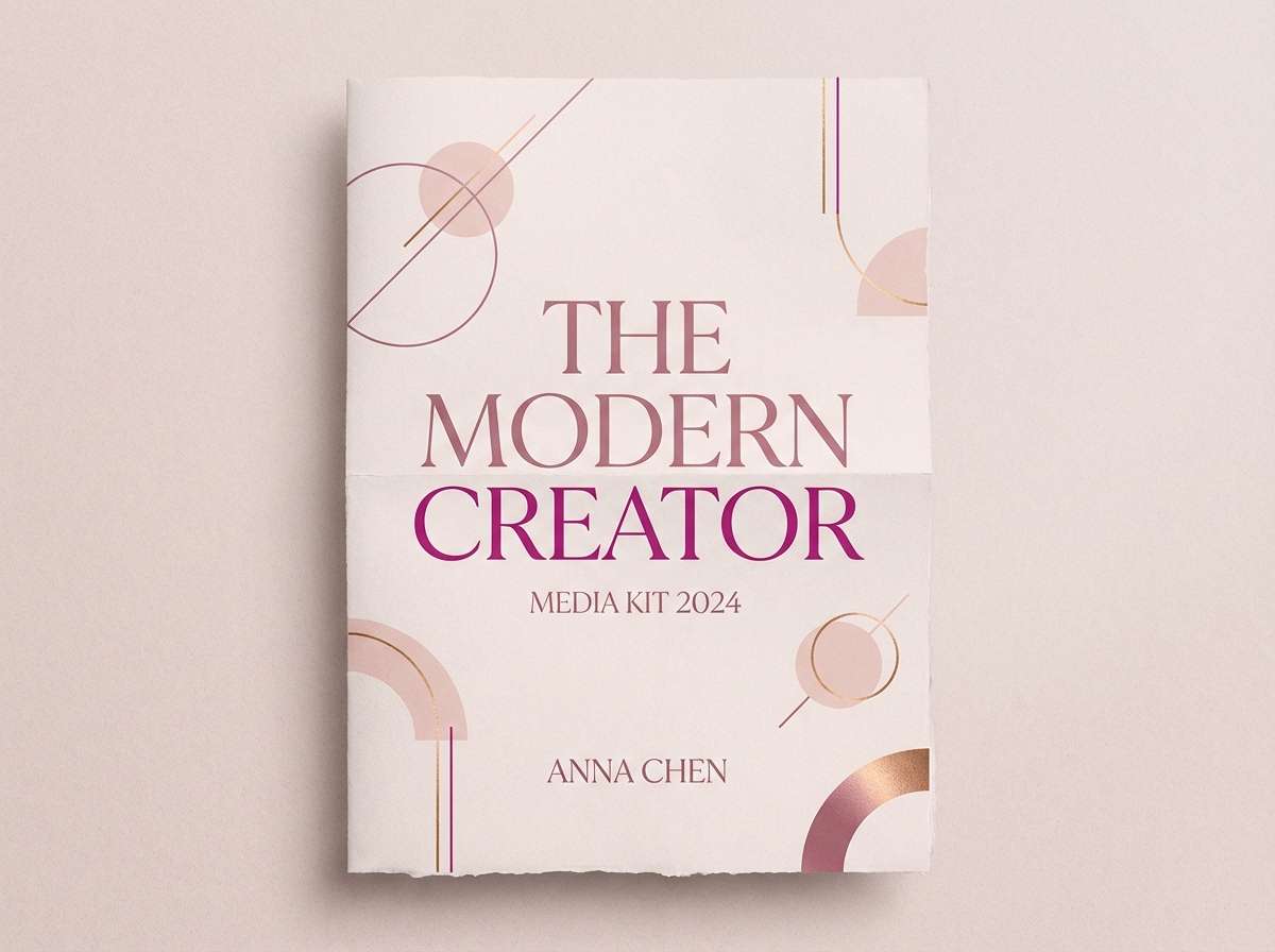 influencer media kit