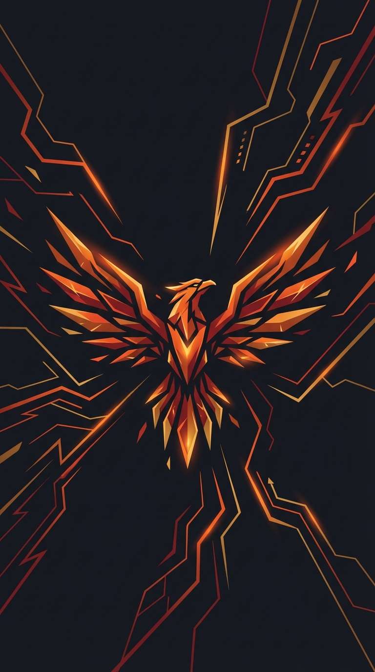 phoenix esports poster design