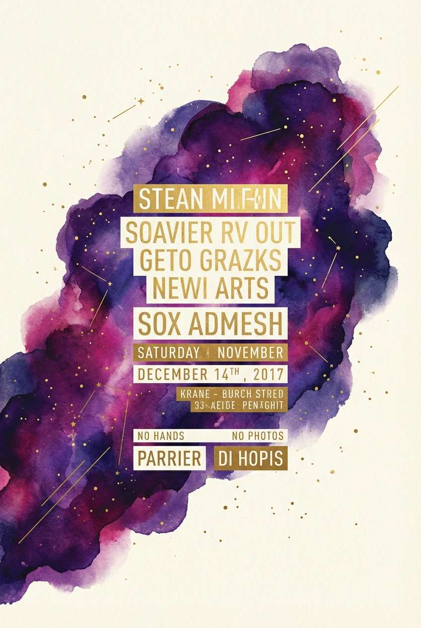 nebula festival poster