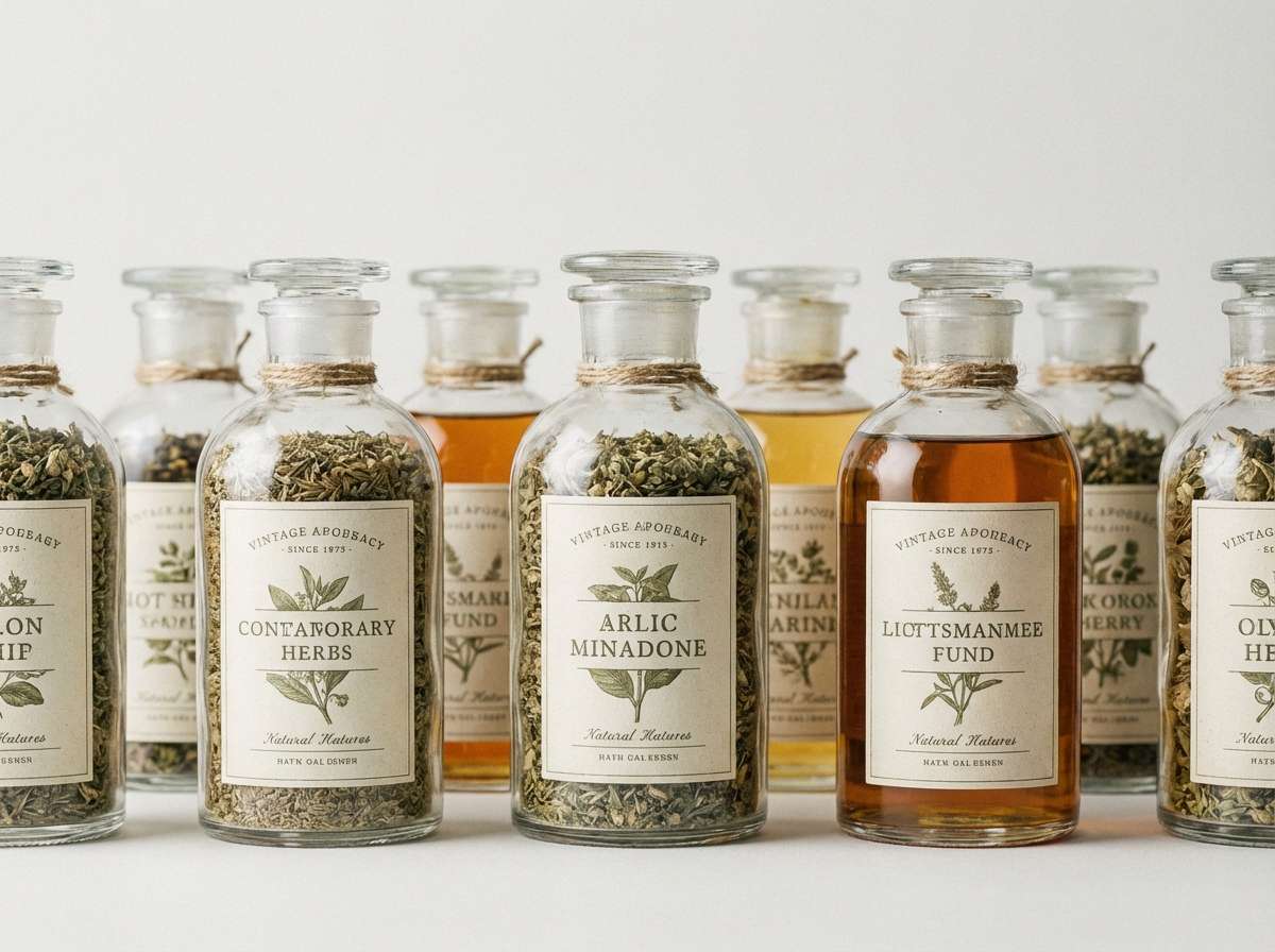 apothecary bottle labels