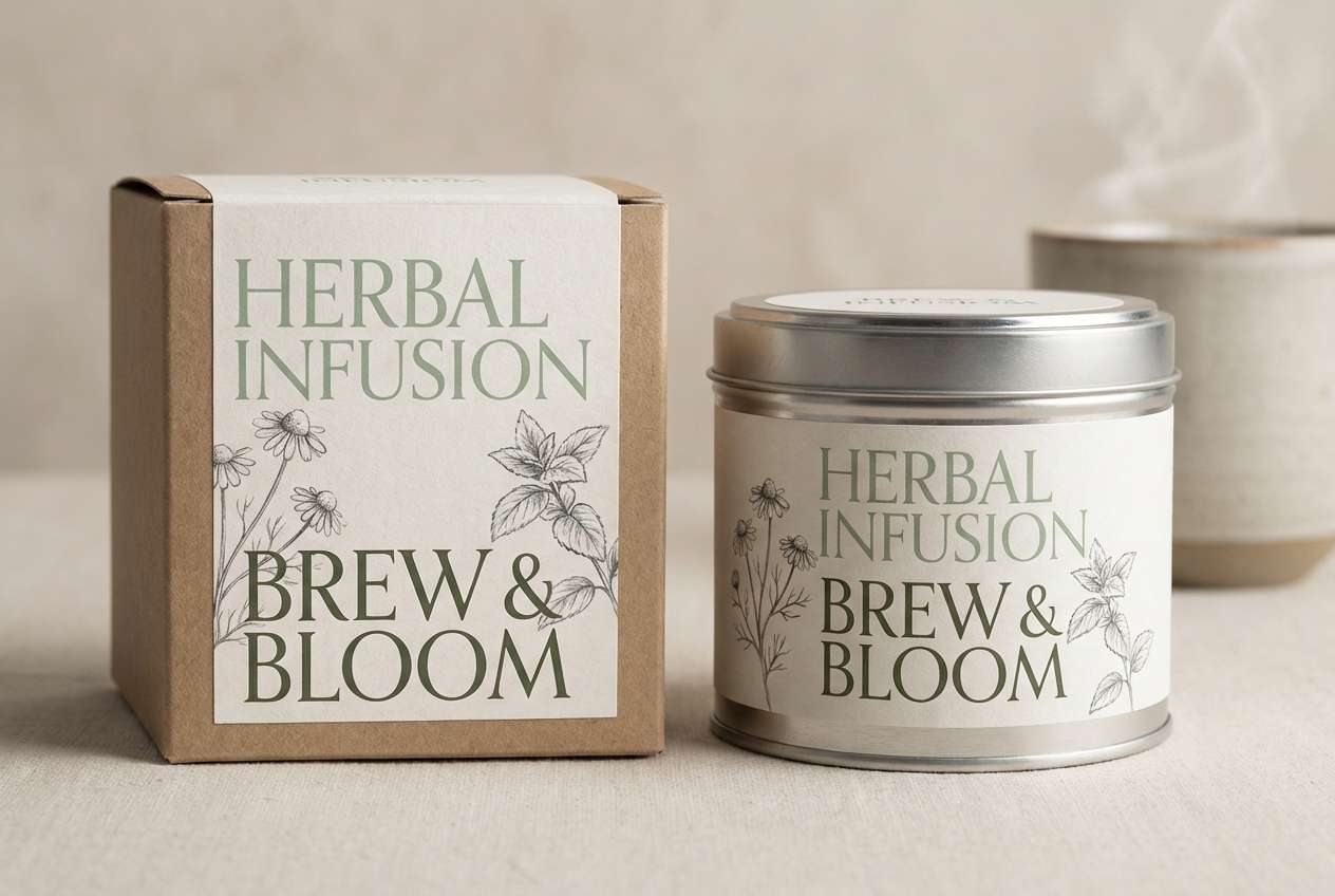 herbal tea packaging