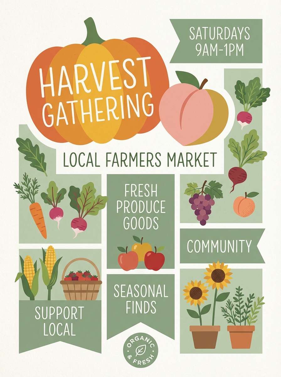 farmers market poster
