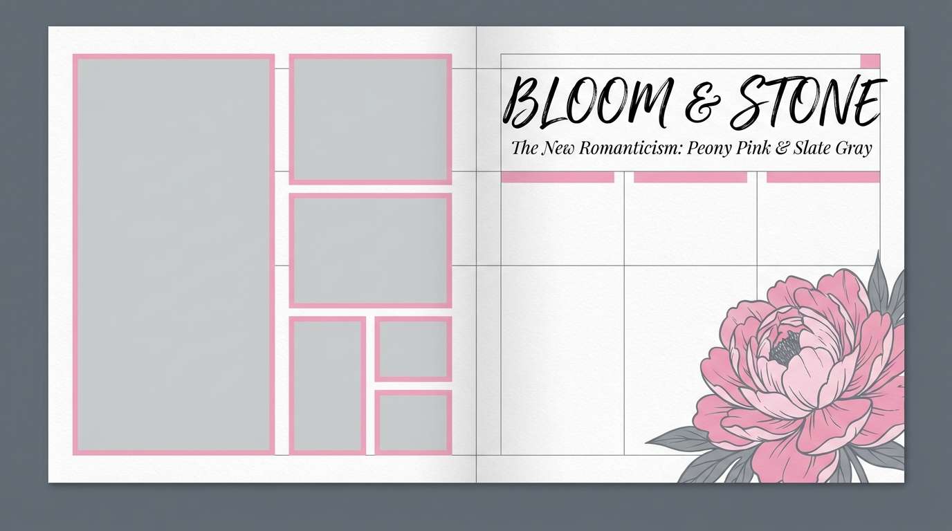 fashion editorial layout