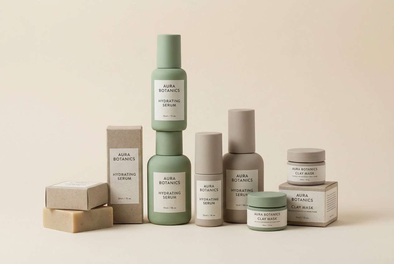 skincare packaging studio
