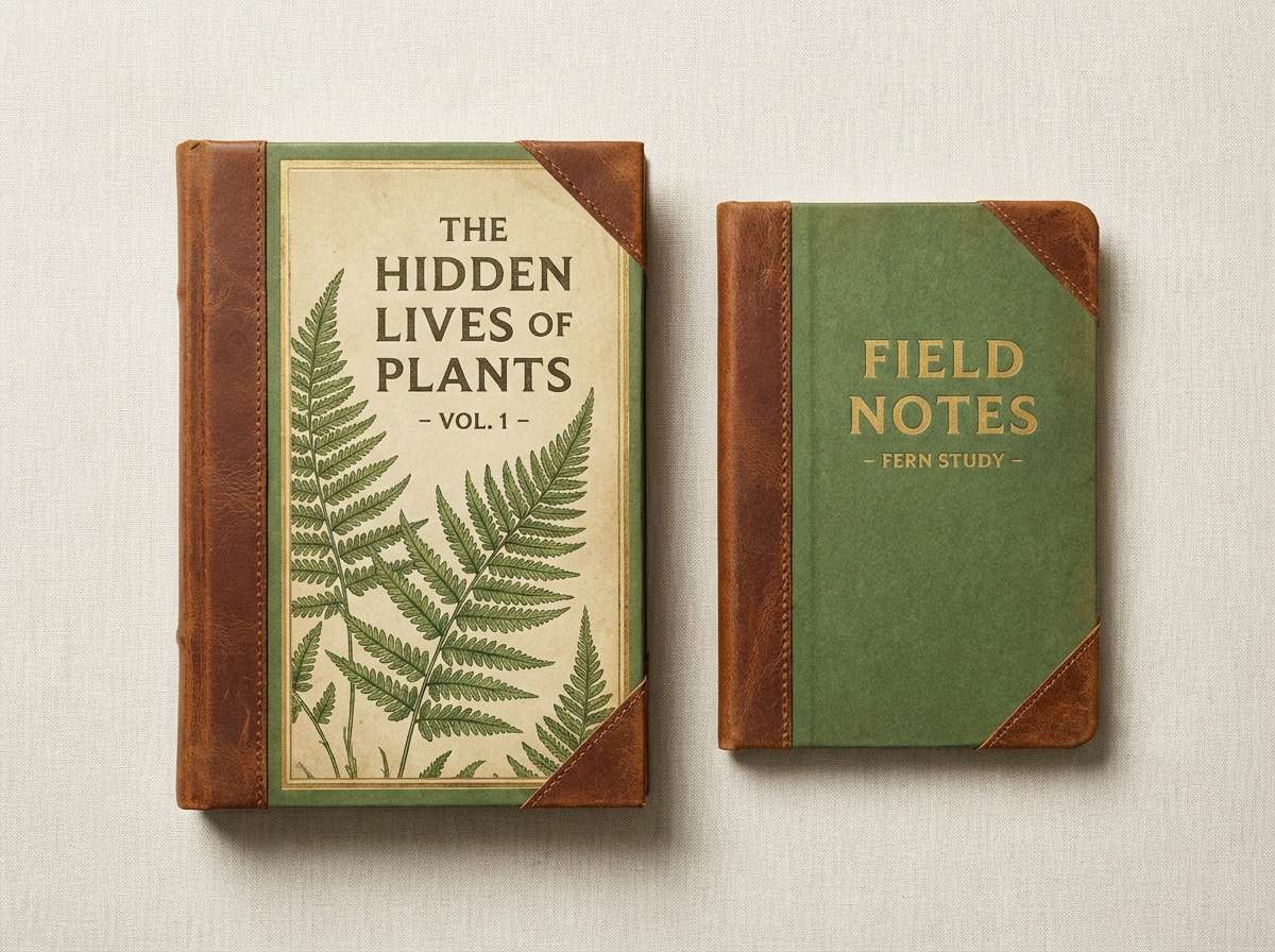 vintage book cover mock