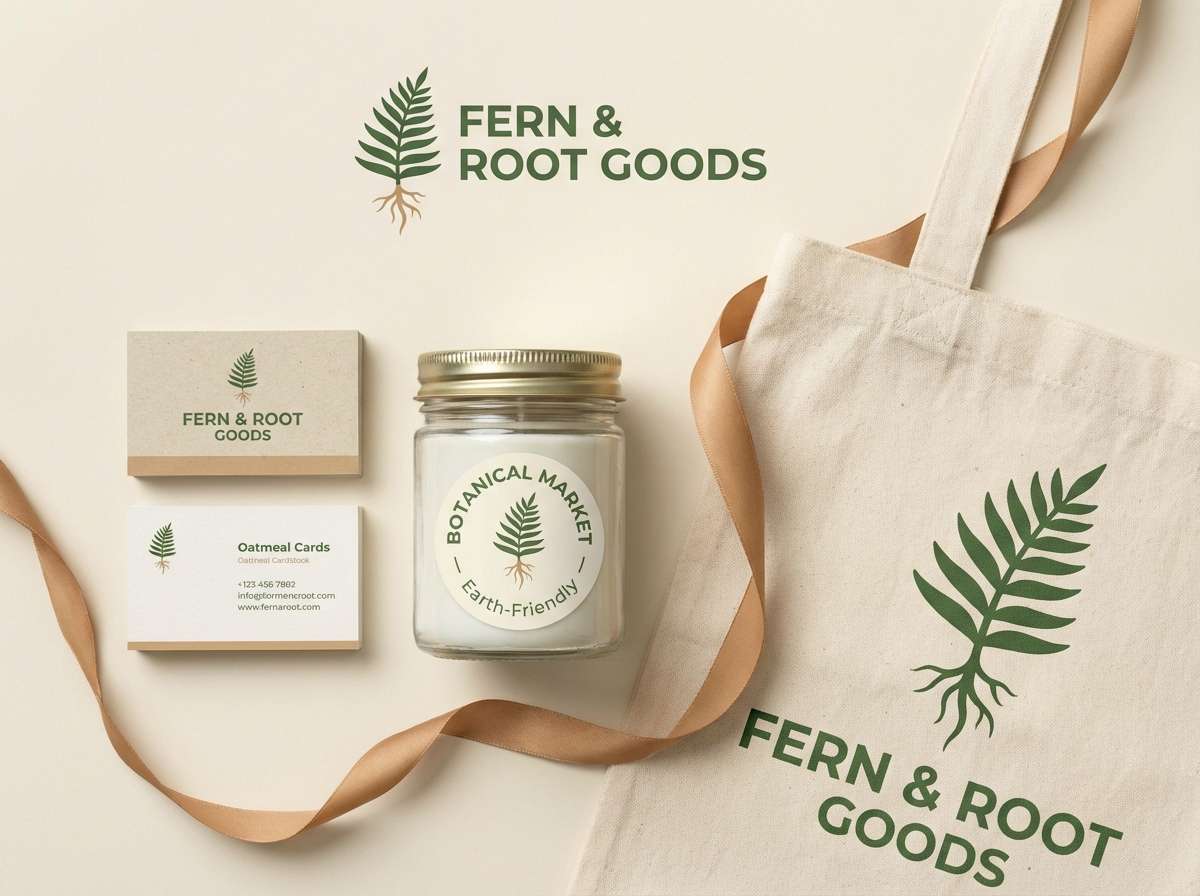 fern vanilla brand identity