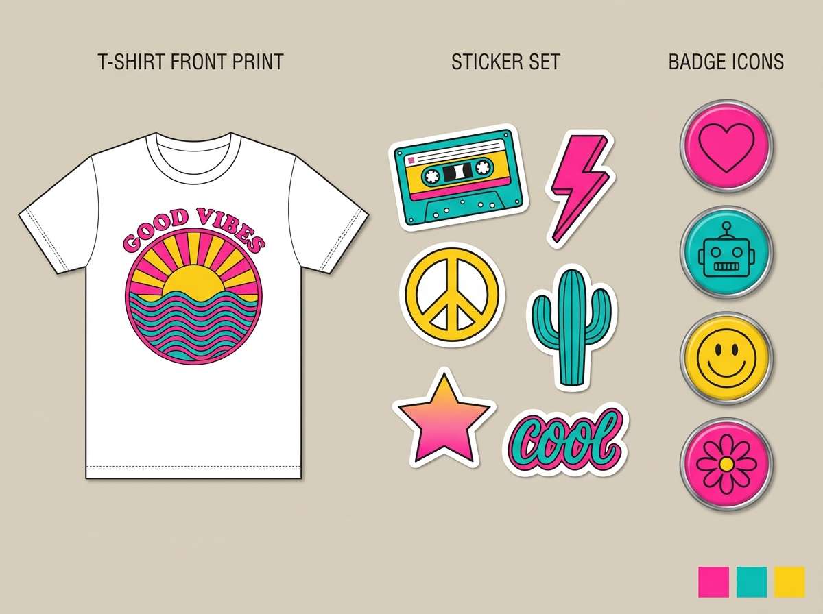 festival merch graphics