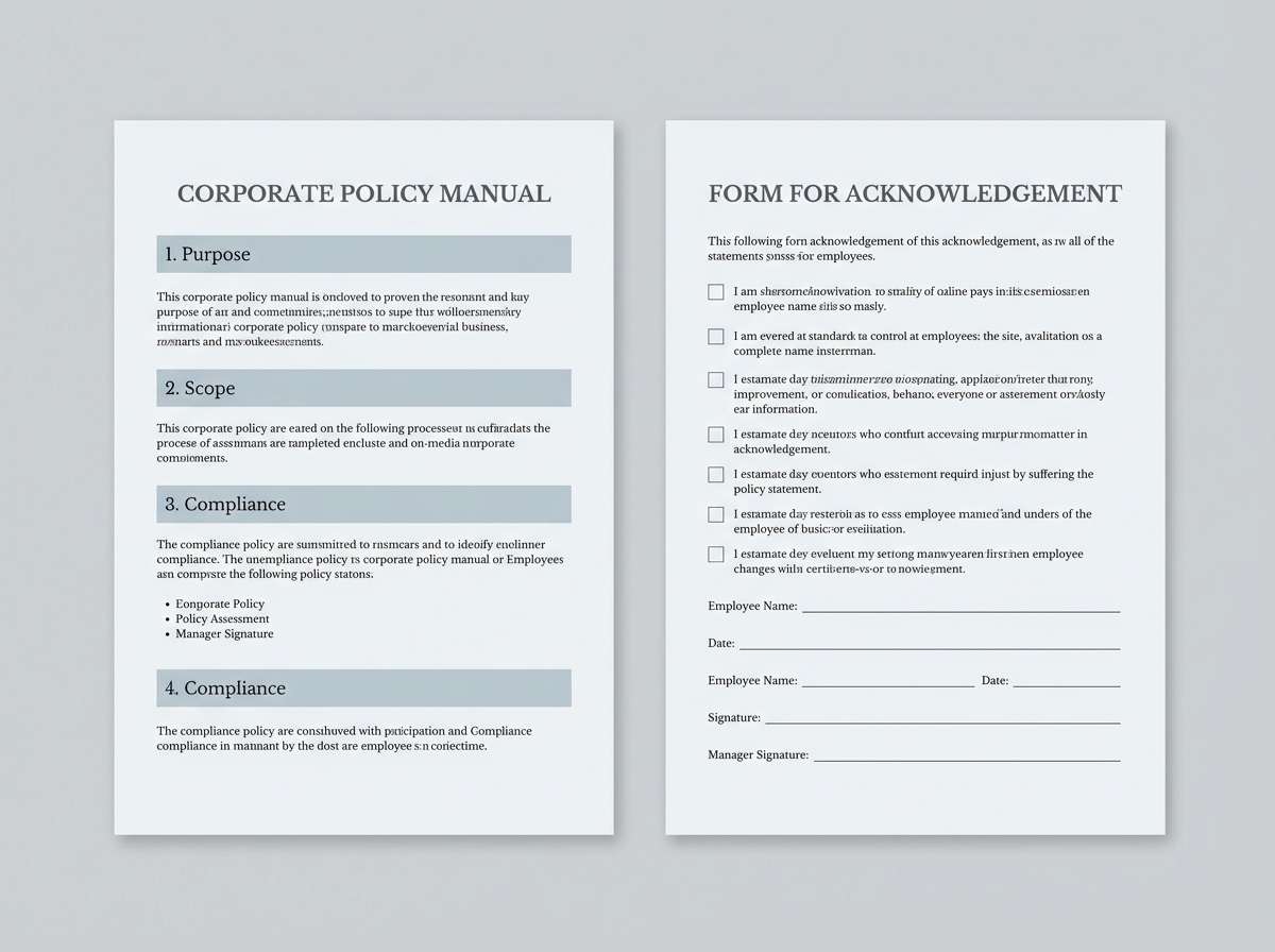 charcoal policy form template