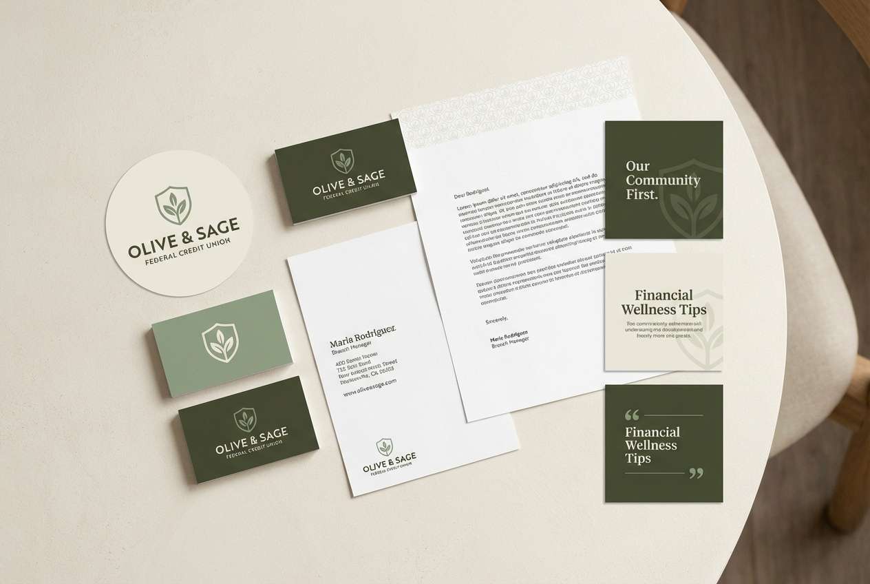 olive branding kit
