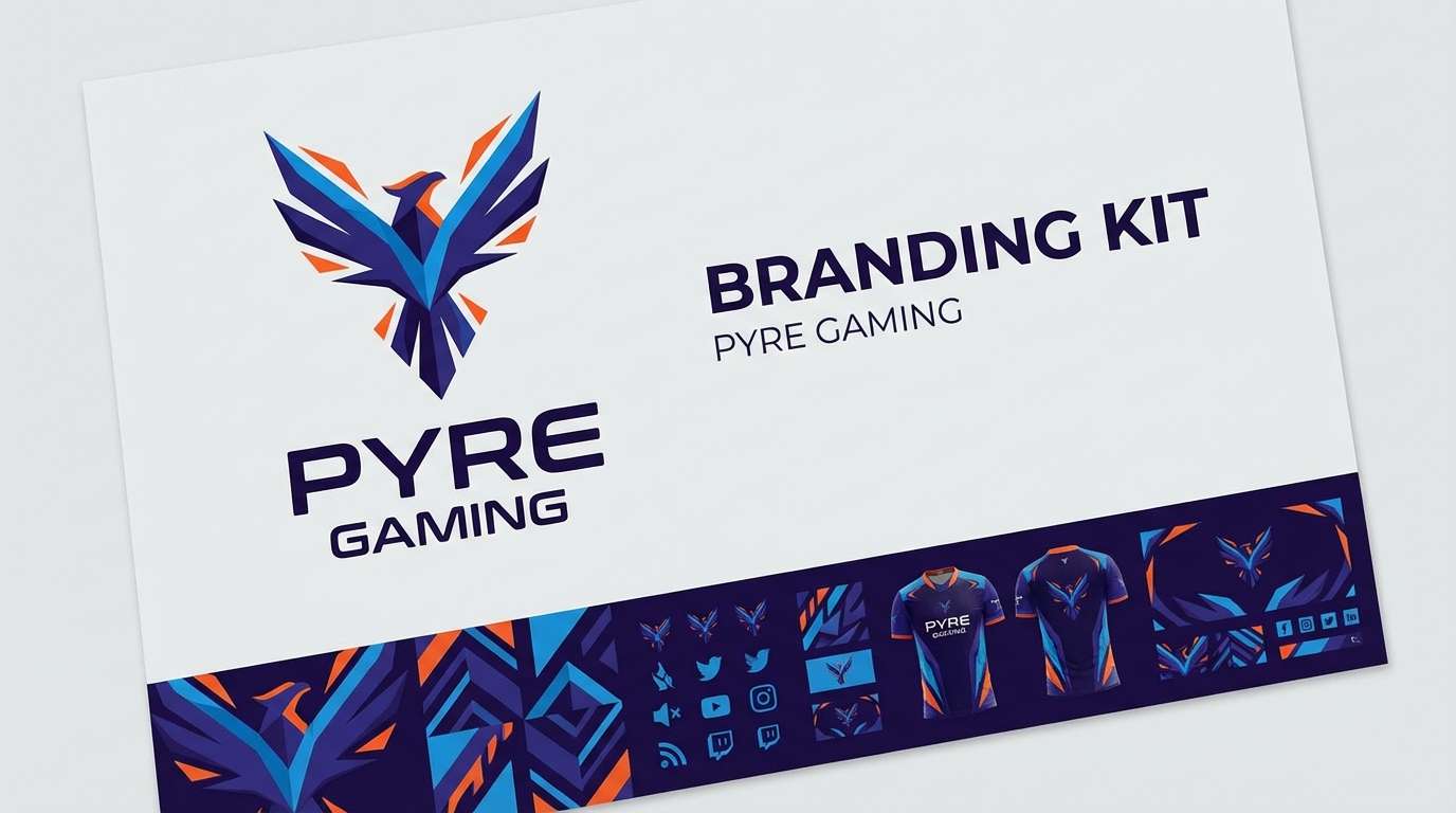 esports branding banner kit