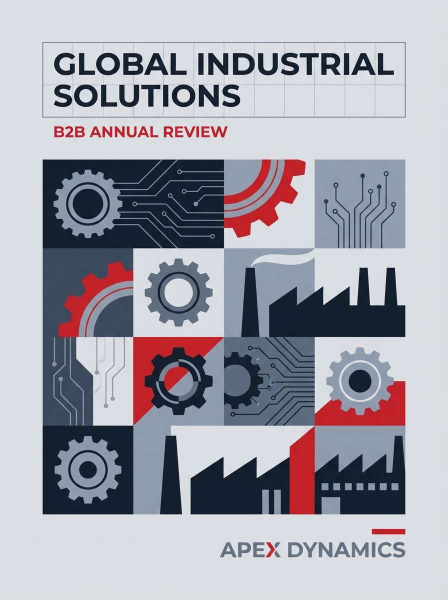 industrial brochure cover