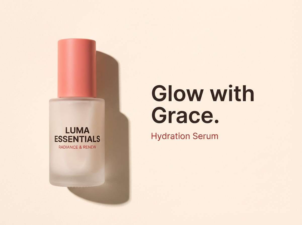 warm beauty ad design