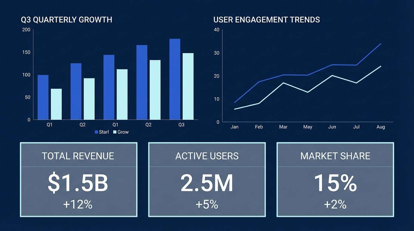 corporate slide deck design