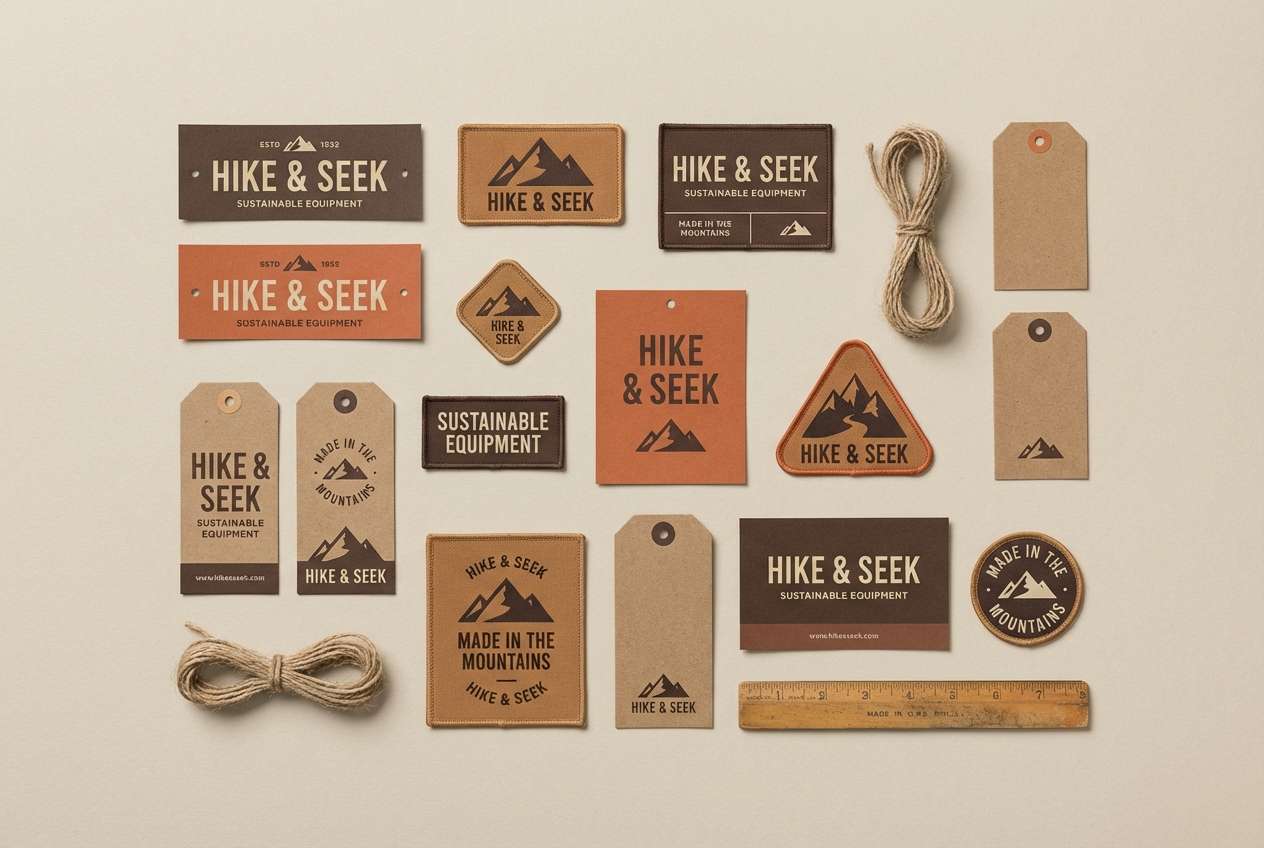 outdoor gear labels