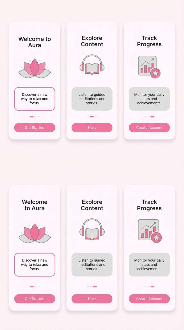 onboarding ui screens