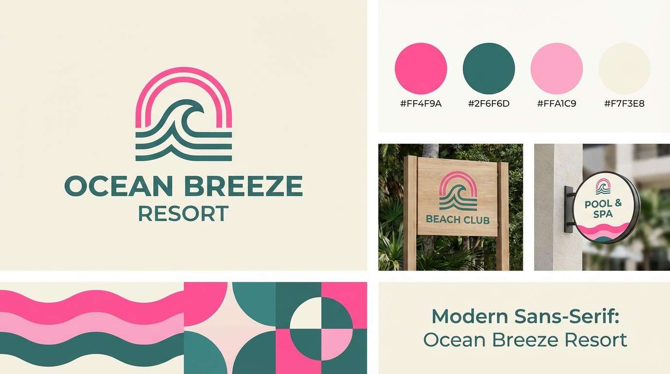 resort brand board