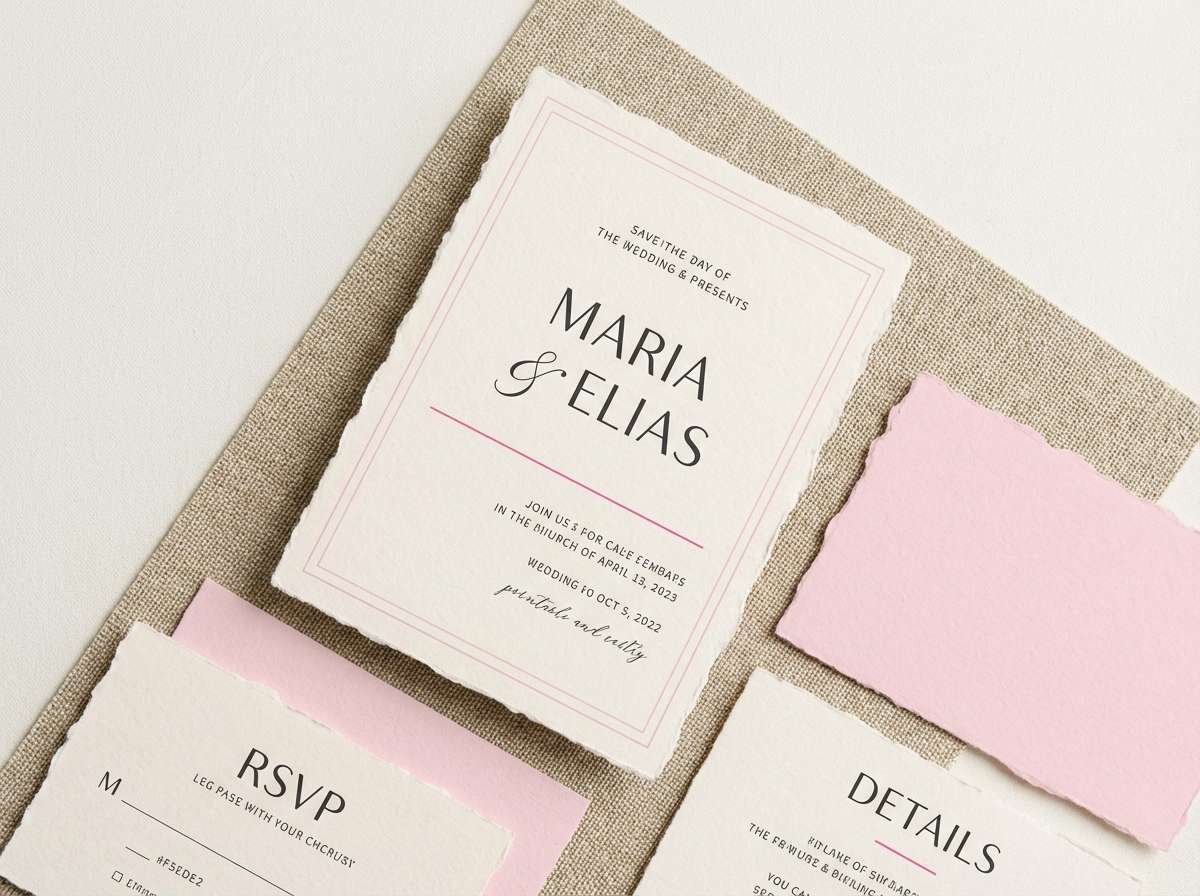 wedding invitation suite