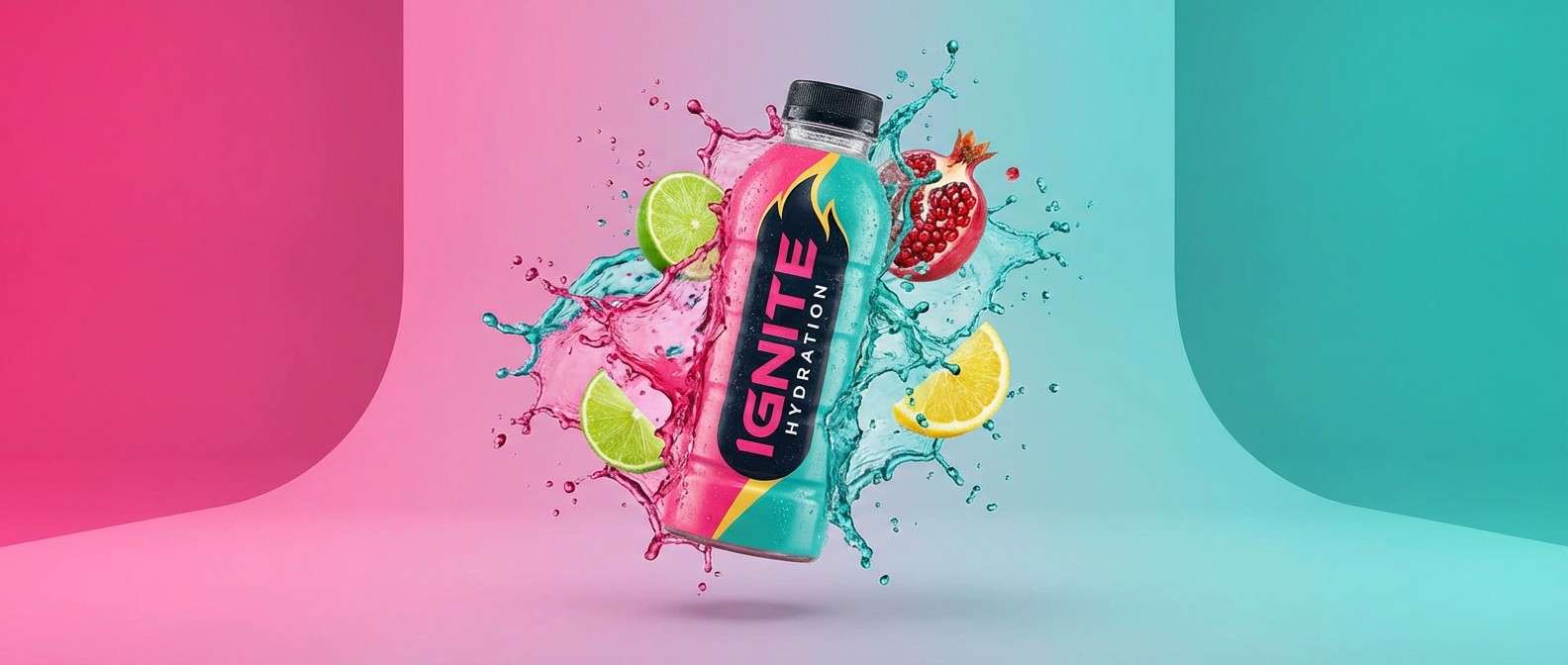 sports drink product ad