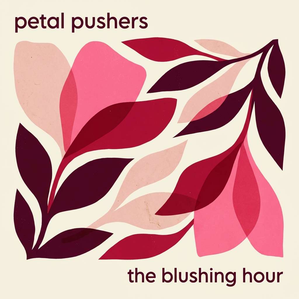 pink album cover design