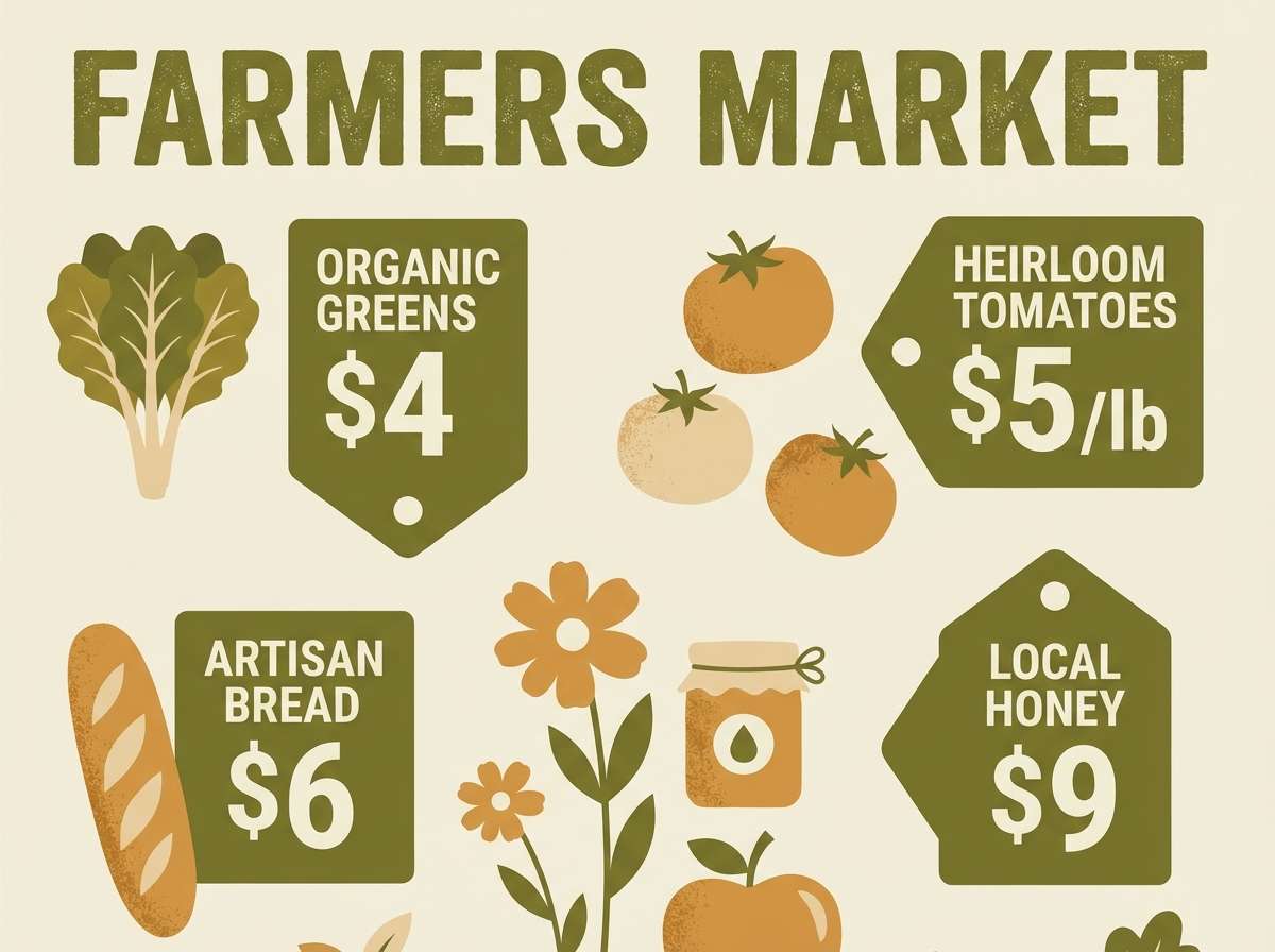 farmers market flyer
